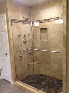Residential Frameless Shower Door