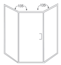 NeoAngle Shower Units